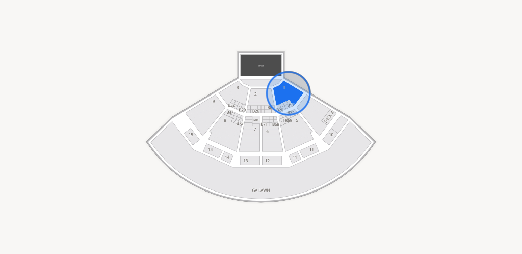 Truliant Amphitheater Seating Chart