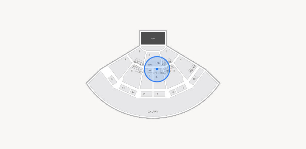 Truliant Amphitheater Seating Chart