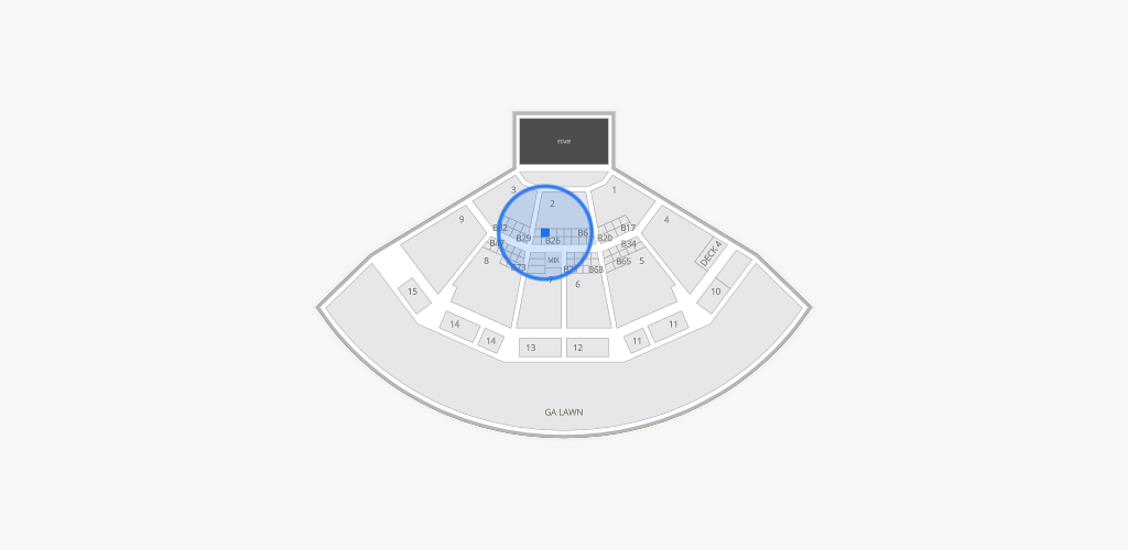Truliant Amphitheater Seating Chart