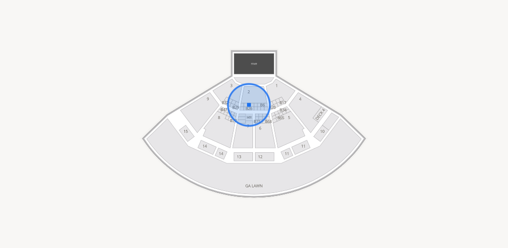 Truliant Amphitheater Seating Chart