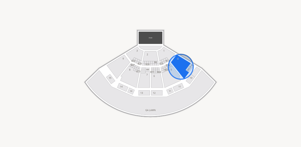 Truliant Amphitheater Seating Chart