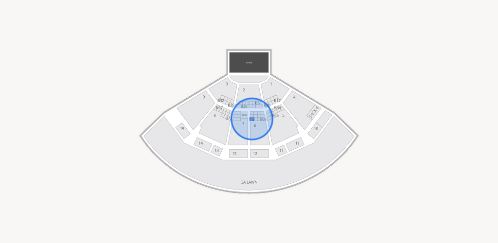 Truliant Amphitheater Seating Chart