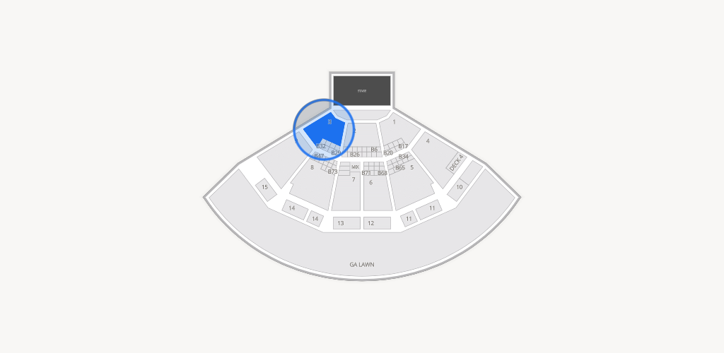 Truliant Amphitheater Seating Chart
