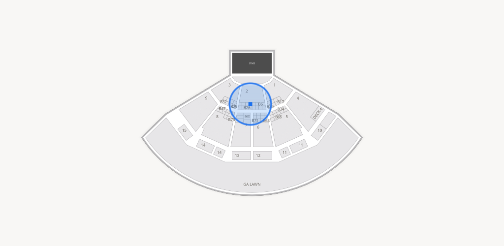 Truliant Amphitheater Seating Chart