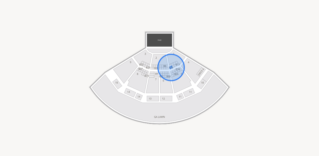 Truliant Amphitheater Seating Chart