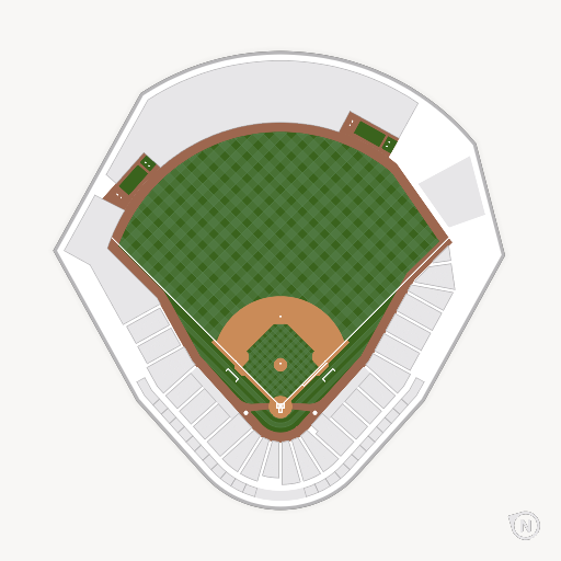 Trustmark Park seating chart