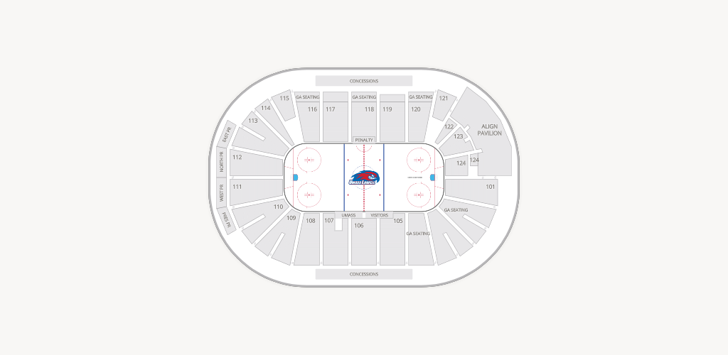 Tsongas Center Seating Chart