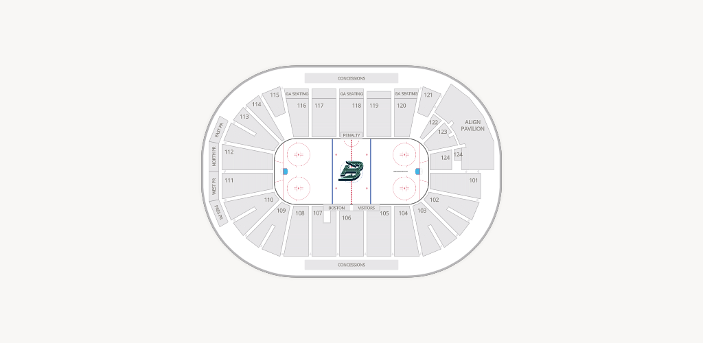 Tsongas Center Seating Chart