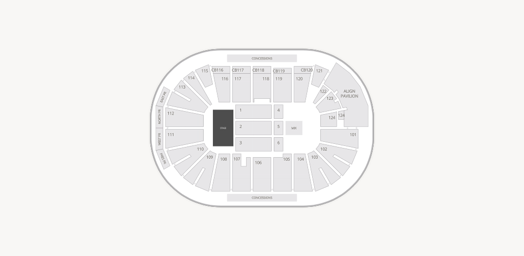 Tsongas Center Seating Chart