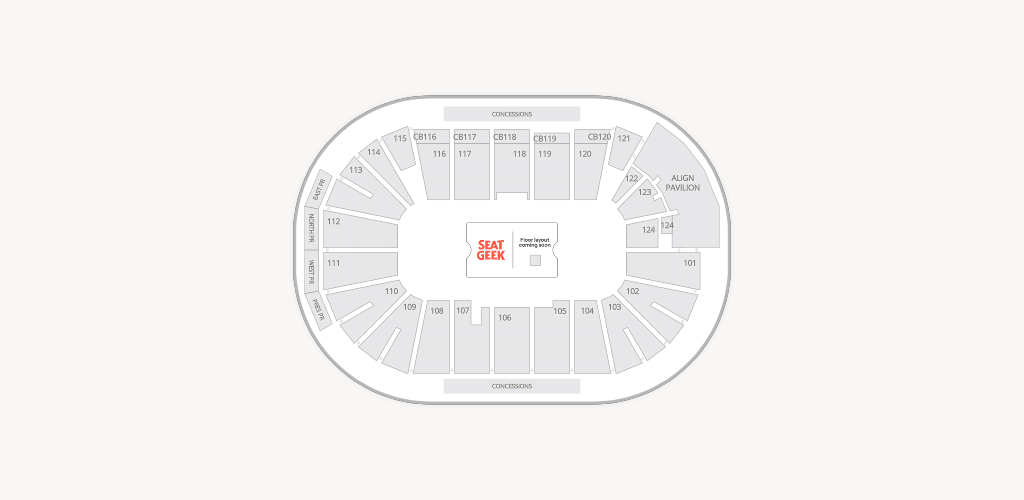 Tsongas Center Seating Chart