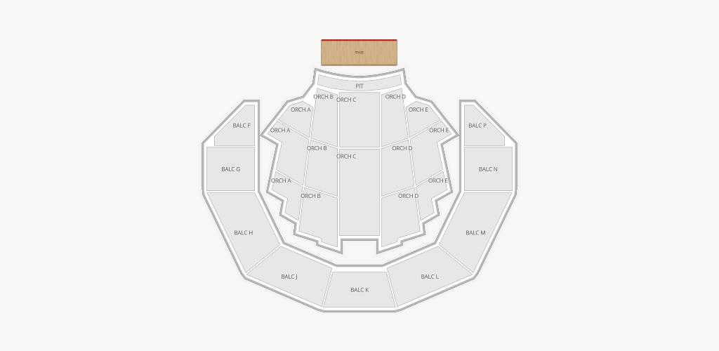 Tulsa Theater Seating Chart