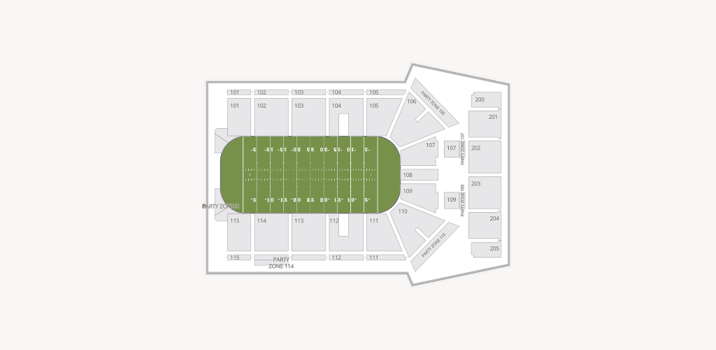 Tyson Events Center Seating Chart