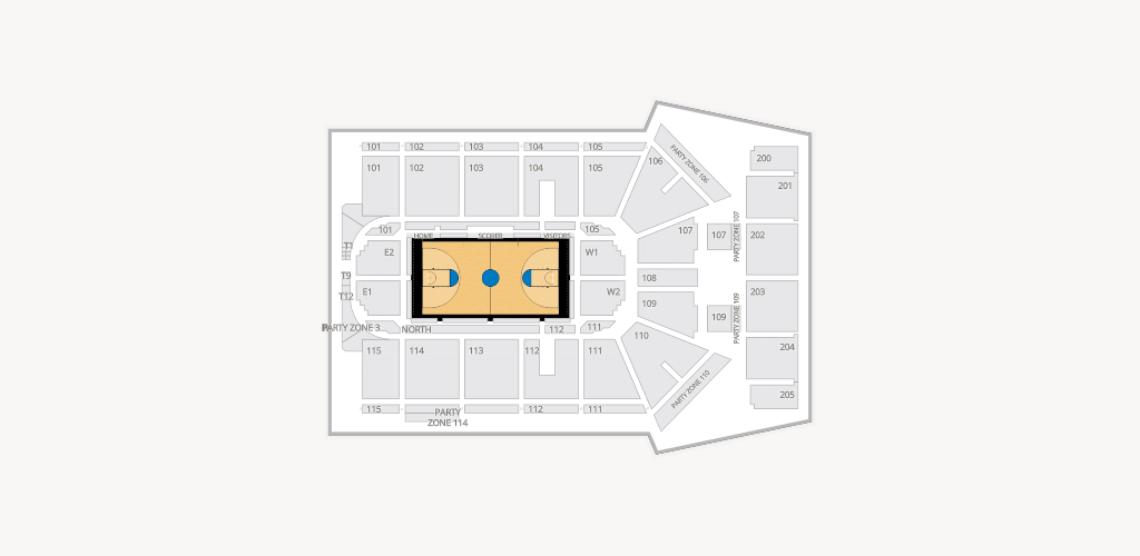 Tyson Events Center Seating Chart