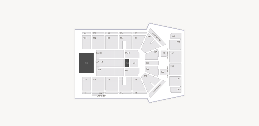 Tyson Events Center Seating Chart