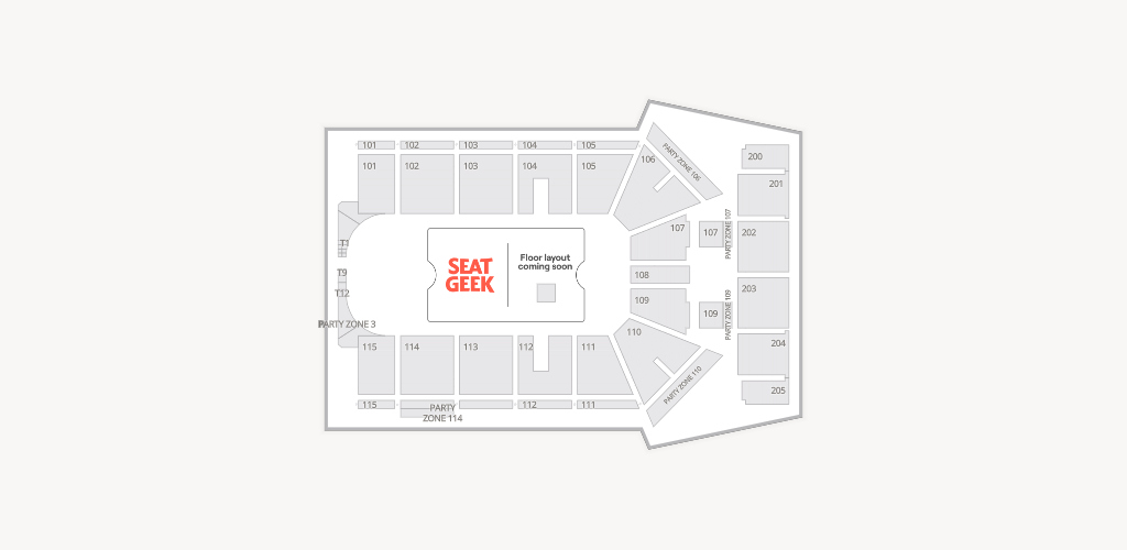 Tyson Events Center Seating Chart
