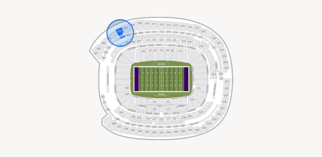 U.S. Bank Stadium Seating Chart