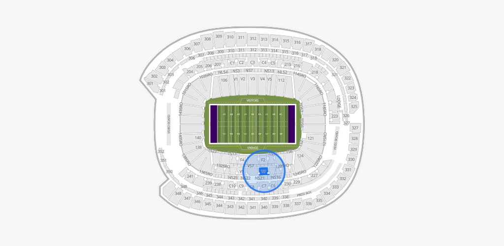 U.S. Bank Stadium Seating Chart