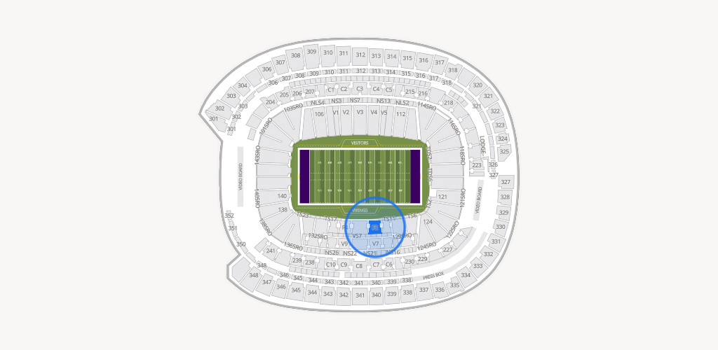 U.S. Bank Stadium Seating Chart