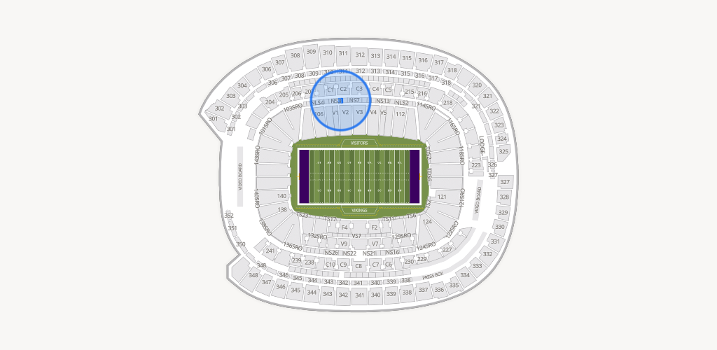 U.S. Bank Stadium Seating Chart