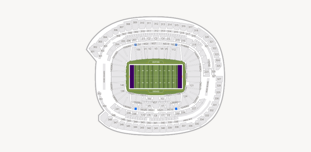 U.S. Bank Stadium Seating Chart