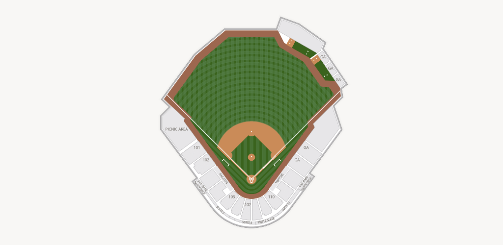 U.S. Steel Yard Seating Chart