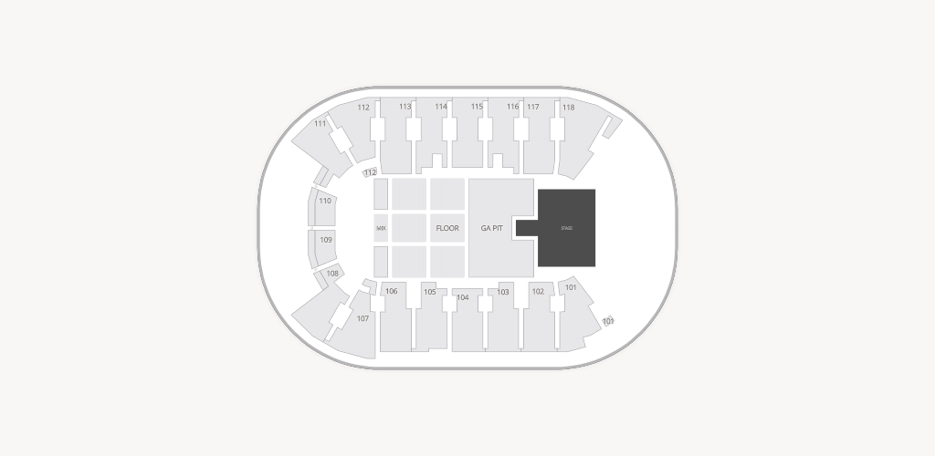 UBC - Doug Mitchell Thunderbird Sports Centre Seating Chart