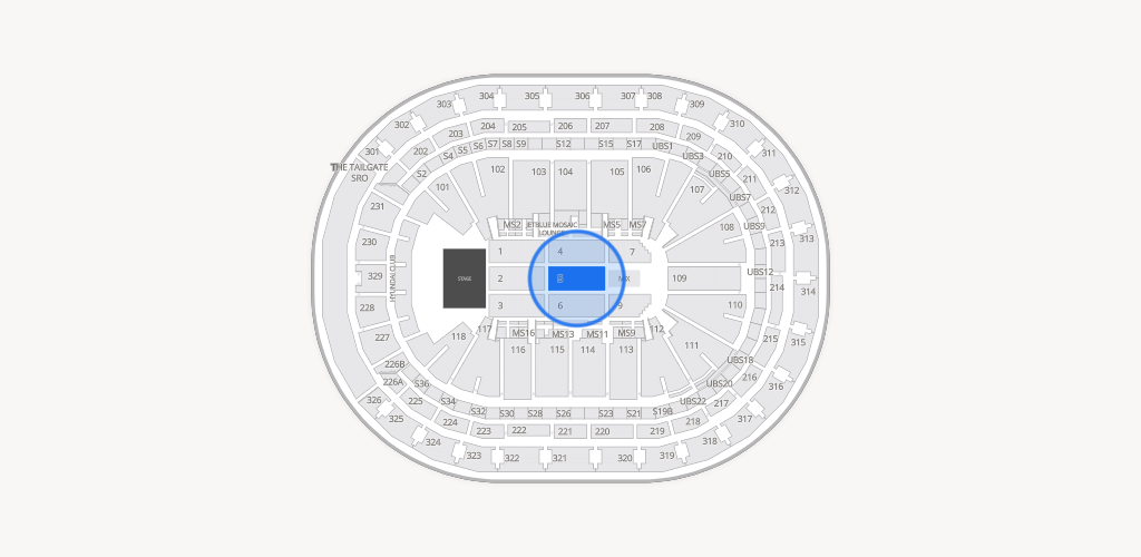 UBS Arena Seating Chart