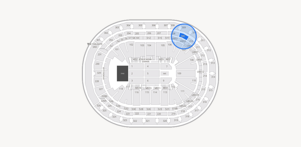 UBS Arena Seating Chart
