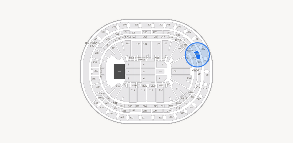 UBS Arena Seating Chart