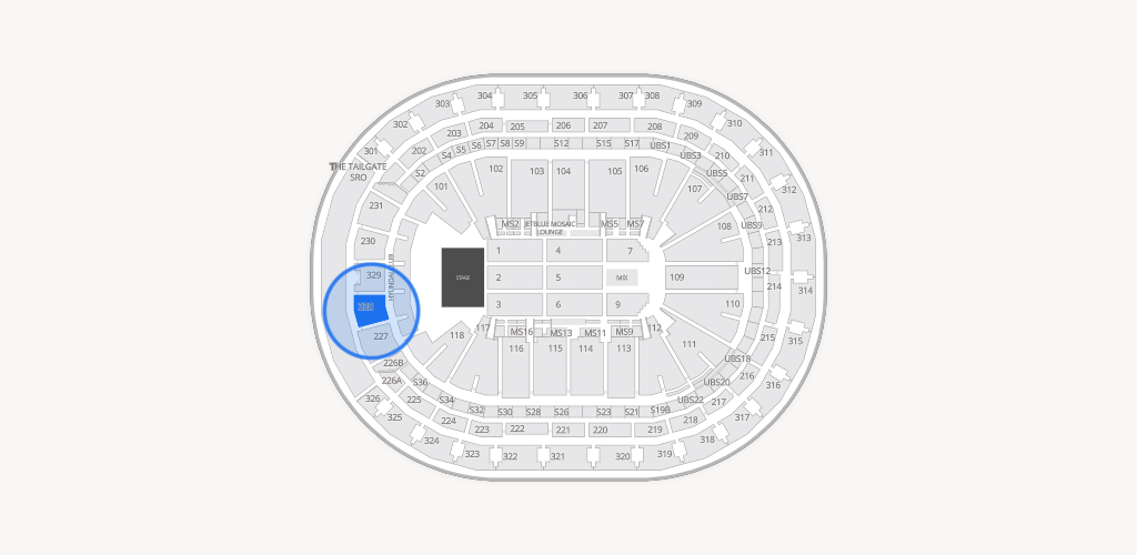 UBS Arena Seating Chart