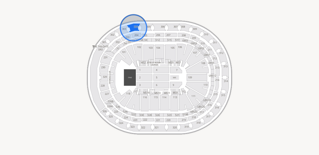 UBS Arena Seating Chart