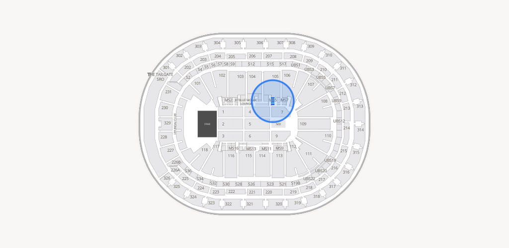 UBS Arena Seating Chart