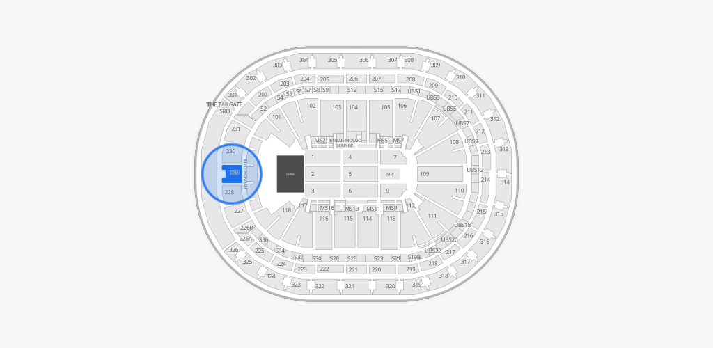 UBS Arena Seating Chart