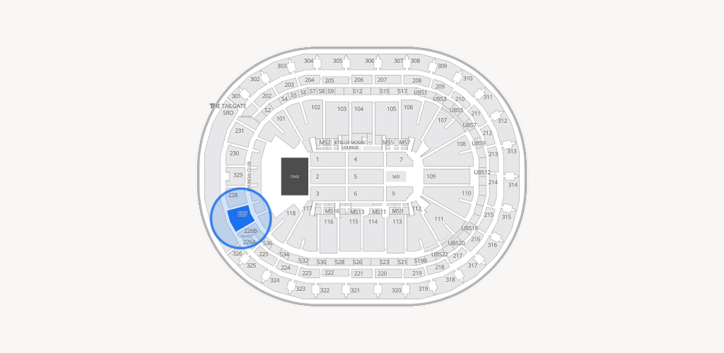 UBS Arena Seating Chart