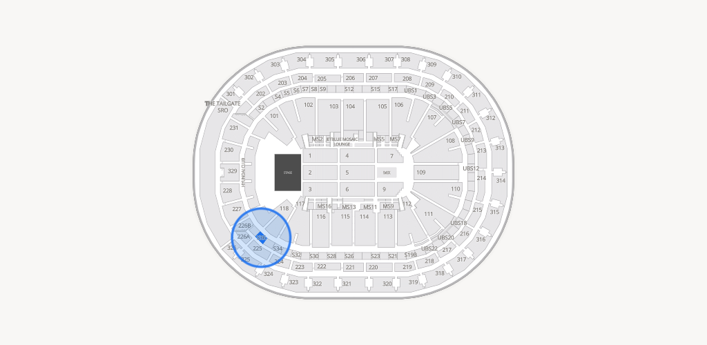 UBS Arena Seating Chart