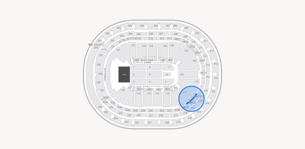 UBS Arena Seating Chart