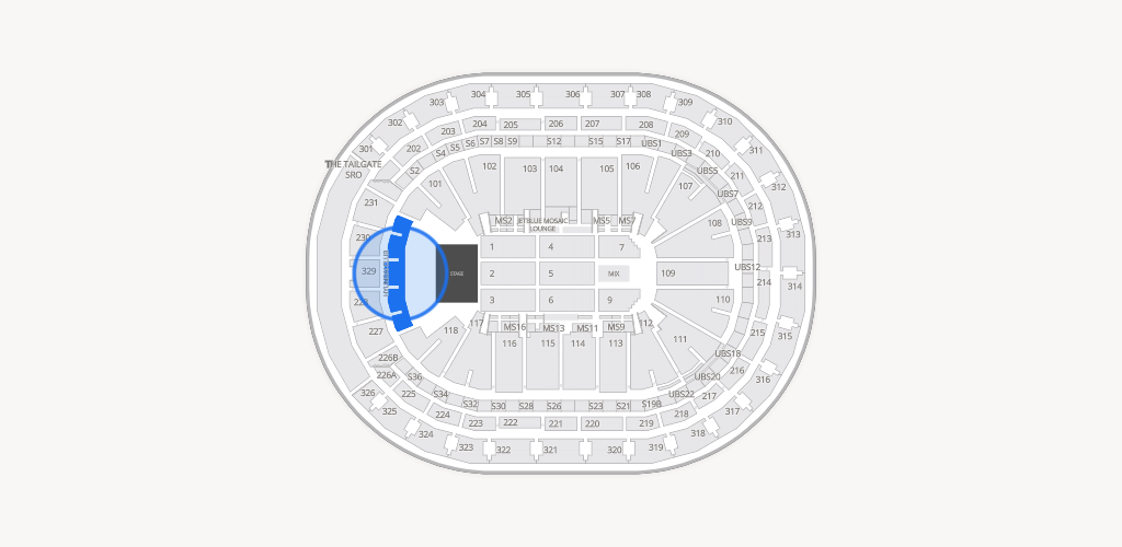 UBS Arena Seating Chart