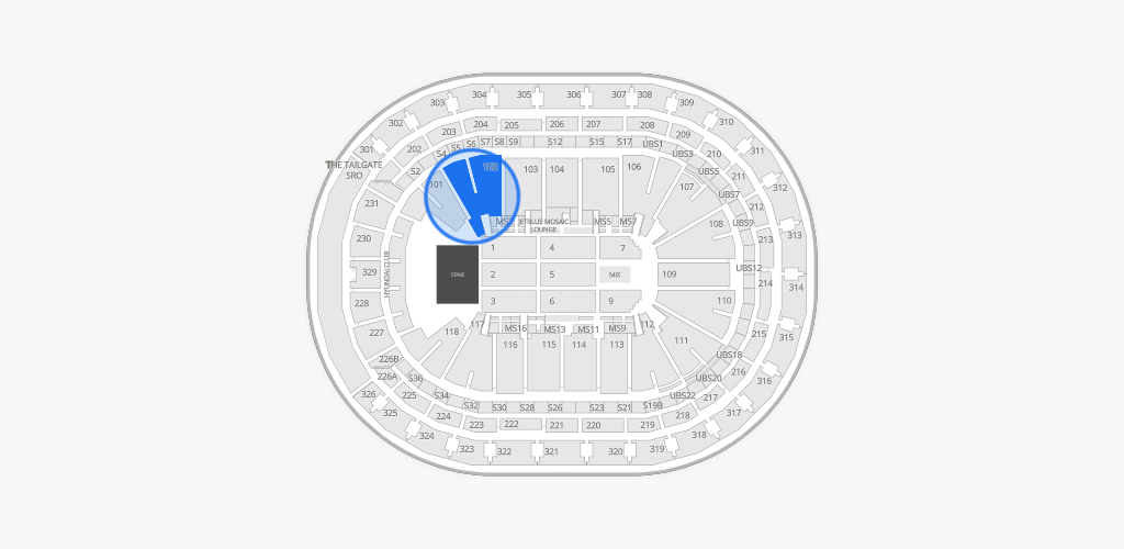 UBS Arena Seating Chart