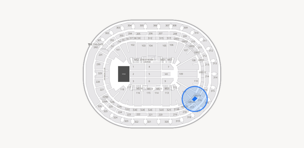 UBS Arena Seating Chart