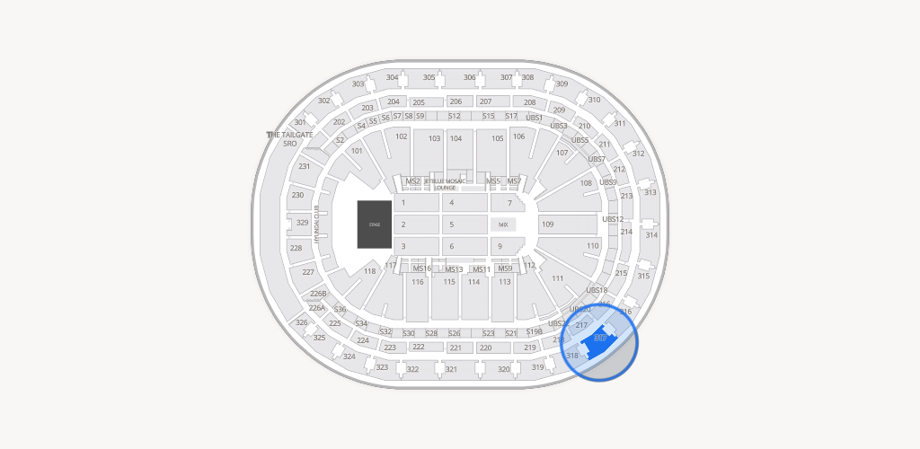 UBS Arena Seating Chart