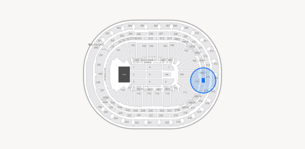 UBS Arena Seating Chart