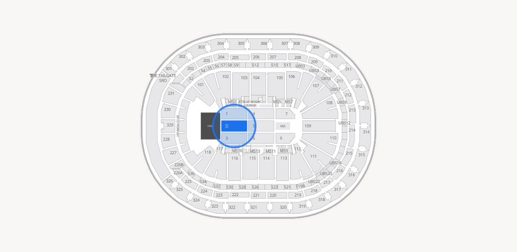 UBS Arena Seating Chart