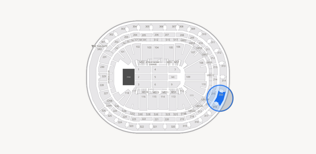 UBS Arena Seating Chart