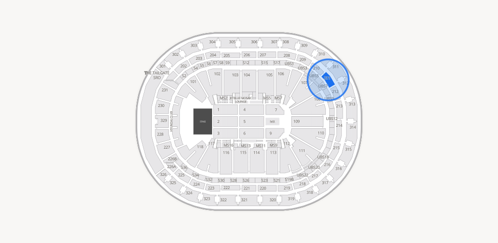 UBS Arena Seating Chart