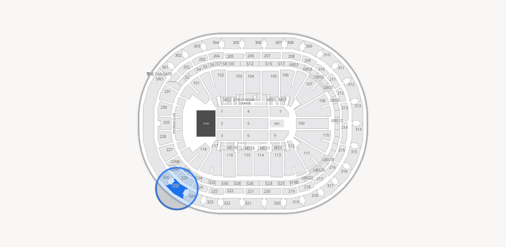 UBS Arena Seating Chart