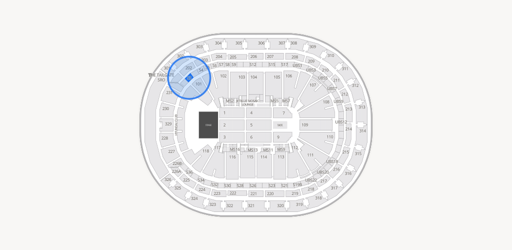 UBS Arena Seating Chart