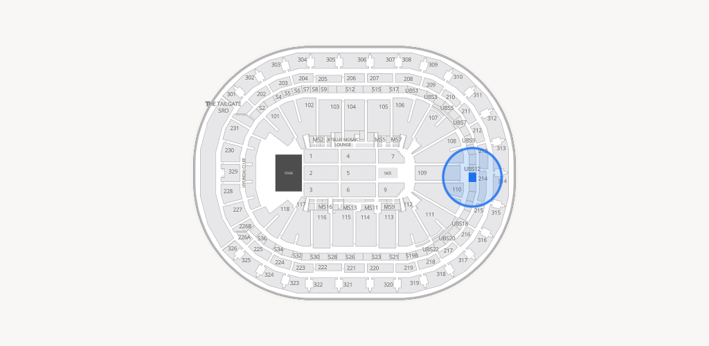 UBS Arena Seating Chart