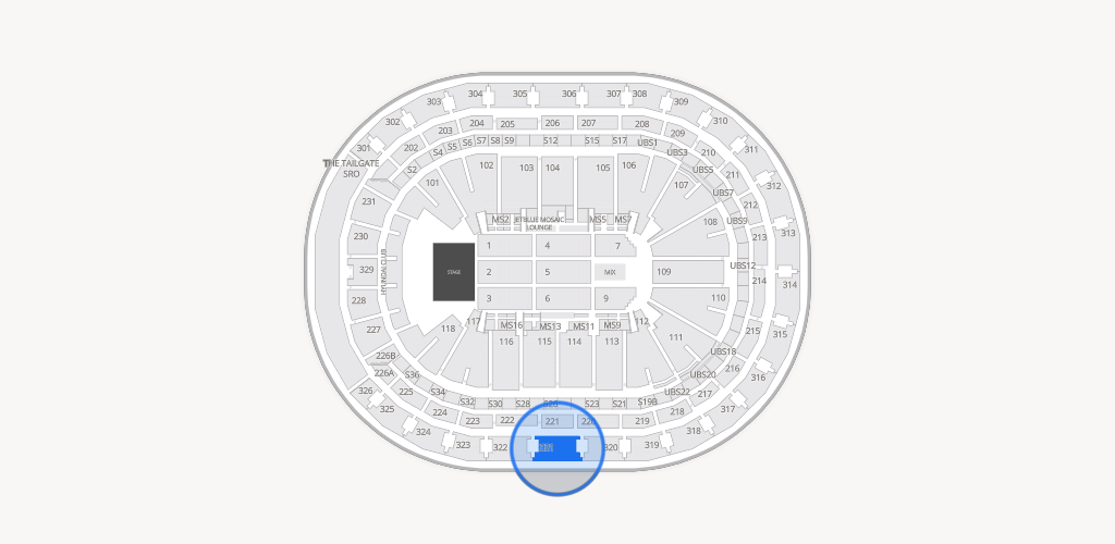 UBS Arena Seating Chart