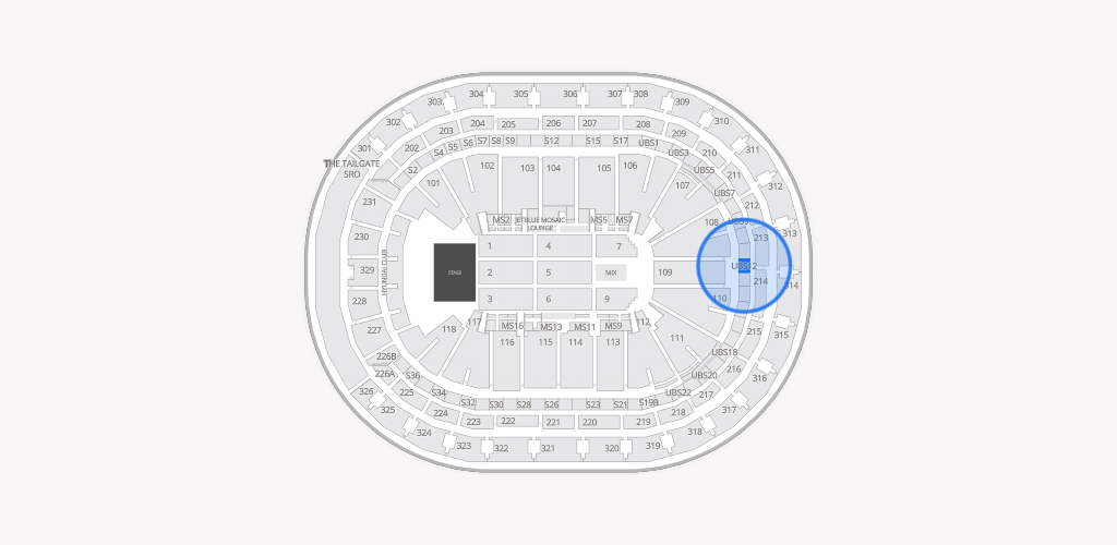 UBS Arena Seating Chart