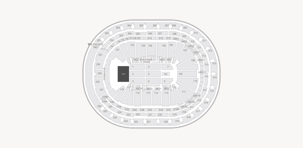 UBS Arena Seating Chart